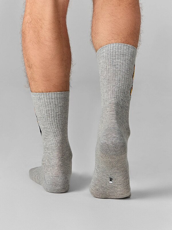 MARK FORMELLE Мужские носки 575946 107K-3347 серый меланж