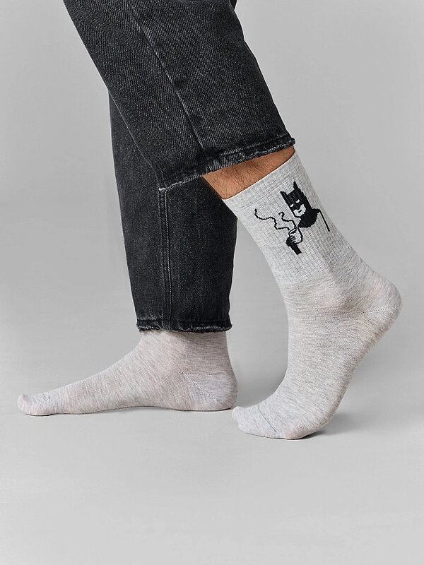 MARK FORMELLE Мужские носки 575948 107K-3348 св.серый меланж