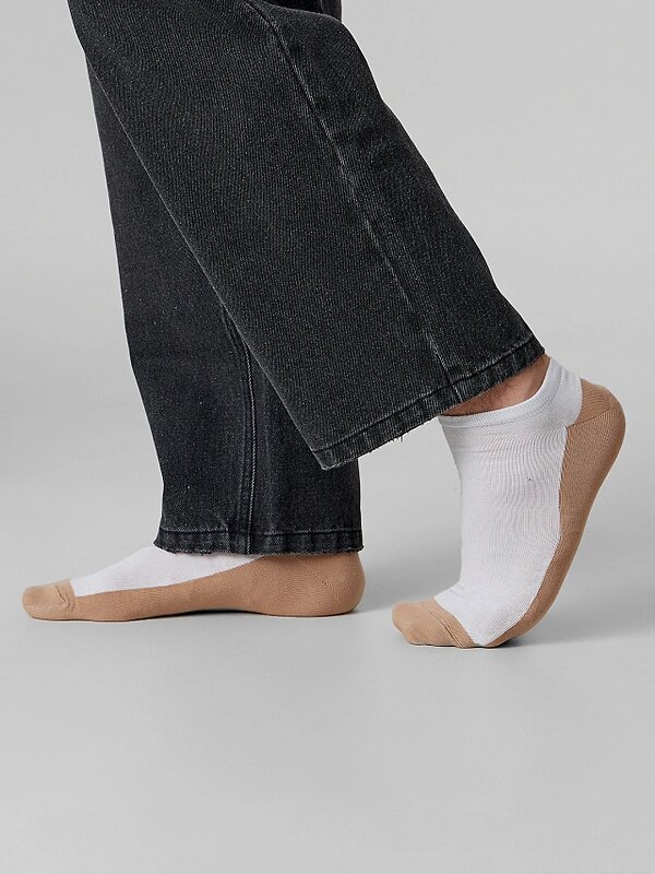 MARK FORMELLE Мужские носки 575953 104K-3091 белый /капучино