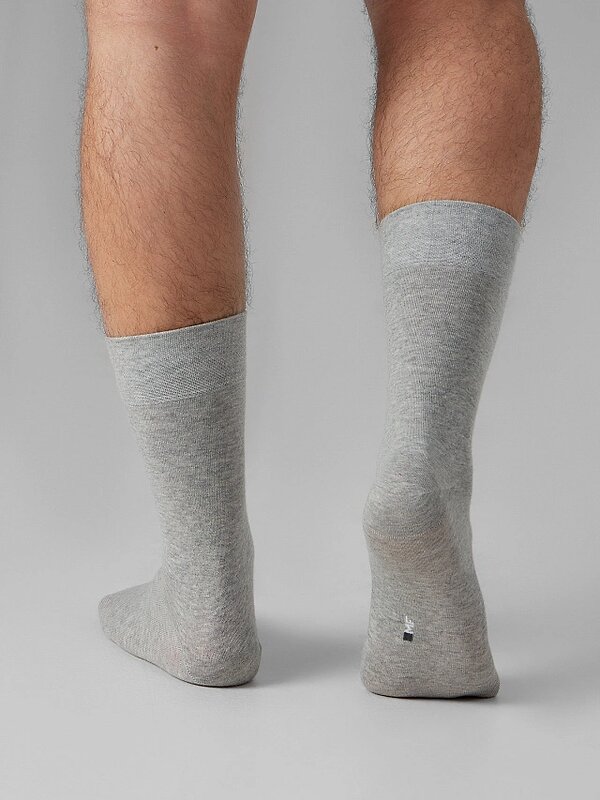 MARK FORMELLE Мужские носки 575958 001A-001 серый меланж /графитовый /черный/