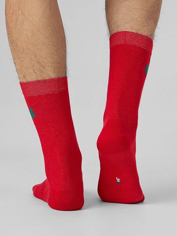 MARK FORMELLE Мужские носки 575959 017A-2979 я.красный /я.малахит /черный/