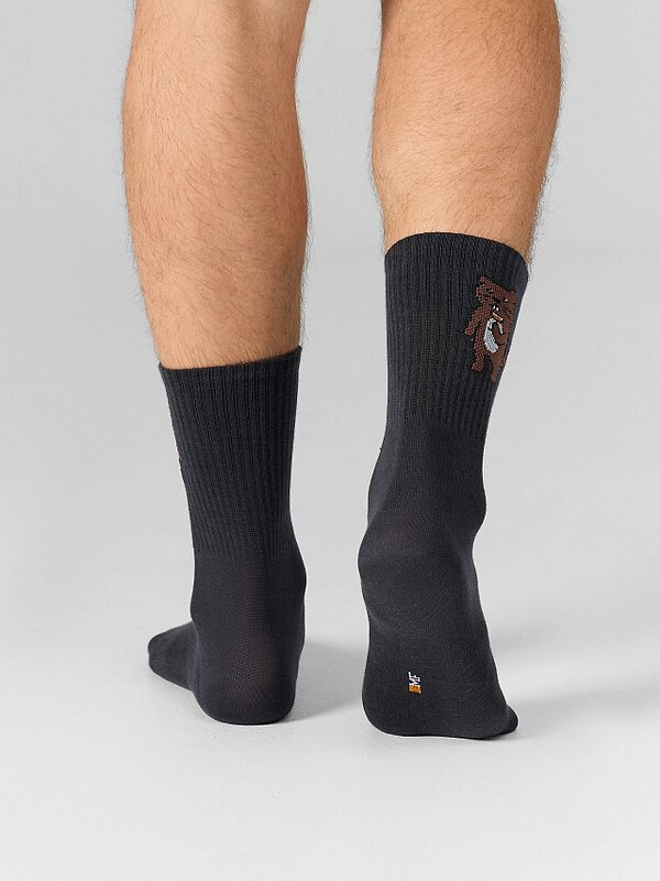 MARK FORMELLE Мужские носки 575962 107A-2904 графит /капучино /т.синий/