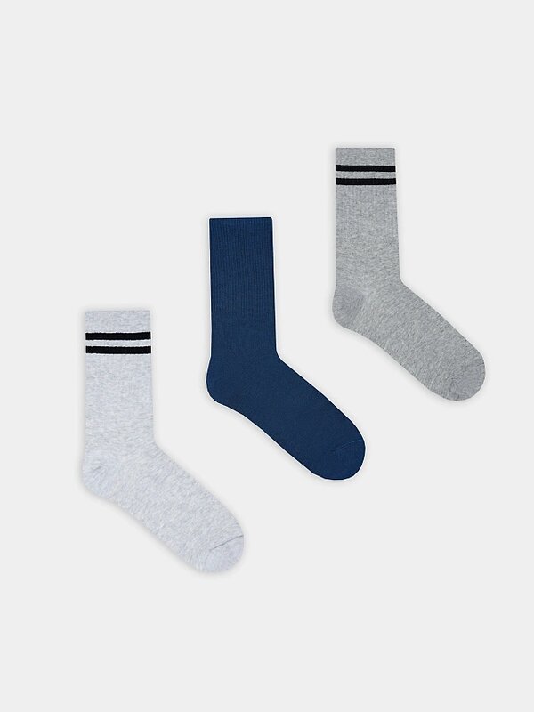 MARK FORMELLE Мужские носки 575963 107A-3090 сер.меланж /св.сер.мел /джинсовый/