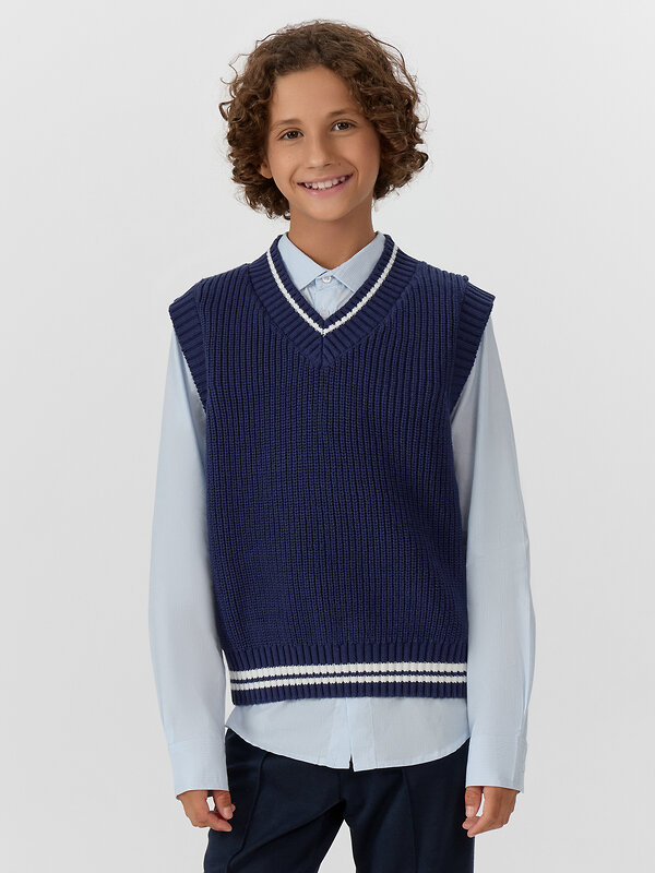 MARK FORMELLE Рубашка 575978 123478 бело -голубая полоска