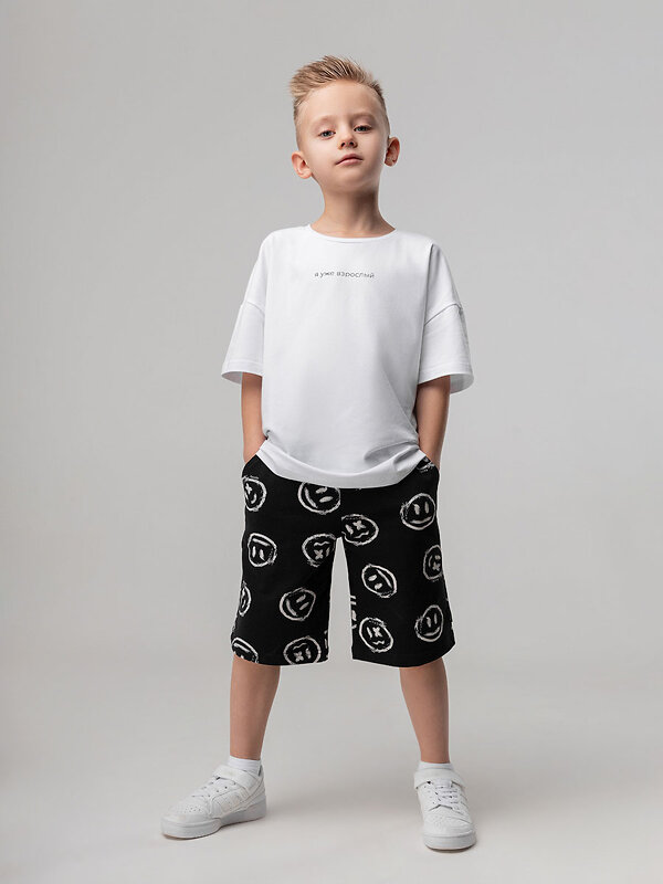 Bodo Шорты 576001 8-74МU черный (белый)