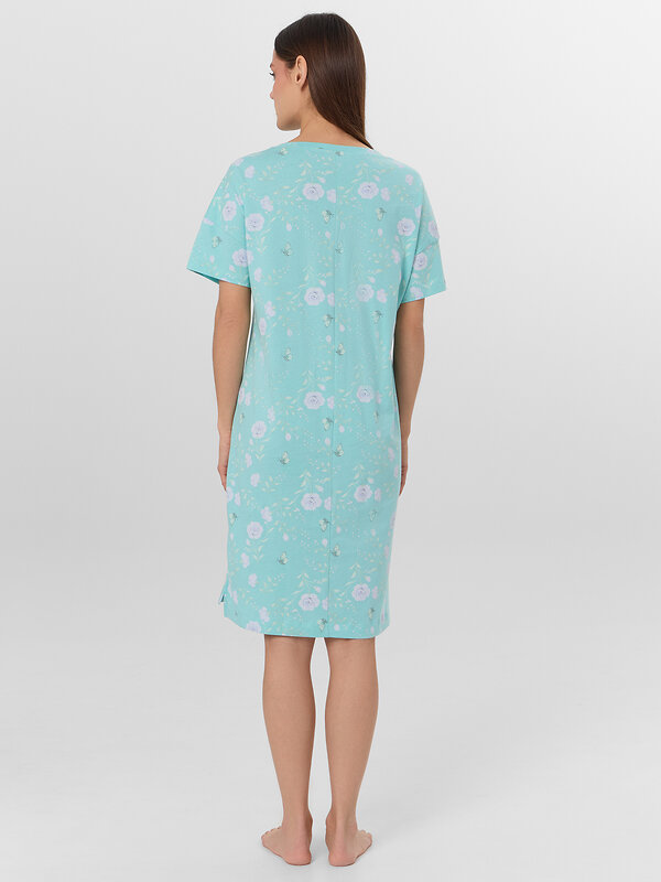 MARK FORMELLE Сорочка 576006 572310 цветы на мятном