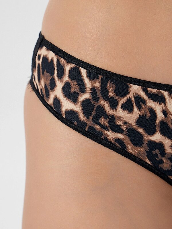 MARK FORMELLE Трусы 576023 412261H леопард на коричневом