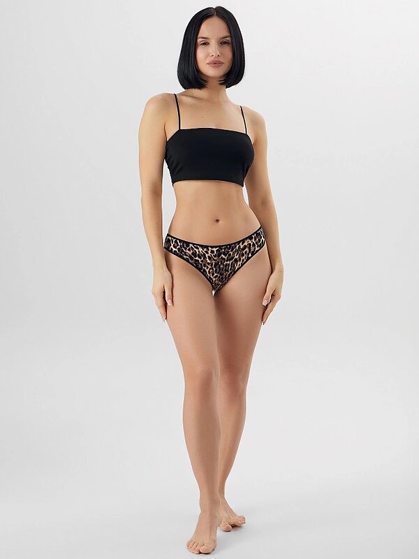 MARK FORMELLE Трусы 576023 412261H леопард на коричневом