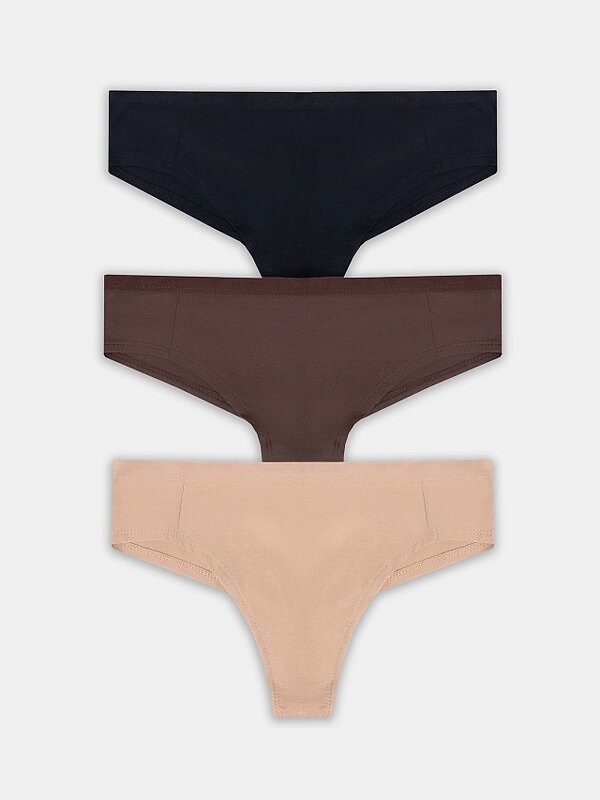 MARK FORMELLE Трусы 576027 412247H-3 телесный +цикорий +черный