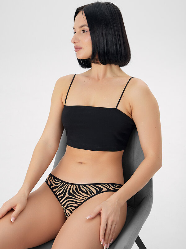 MARK FORMELLE Трусы 576029 412286-3 анималистичный принт на бежевом