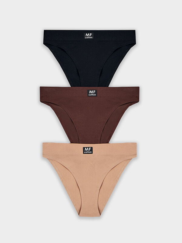 MARK FORMELLE Трусы 576033 412542-3 телесный +цикорий +черный