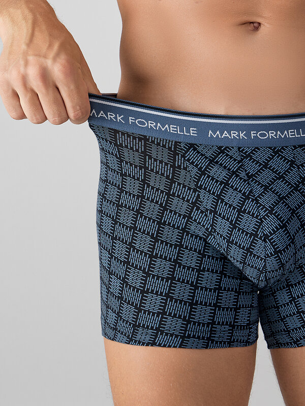 MARK FORMELLE Трусы 576043 411221-2 узор на черном +шторм
