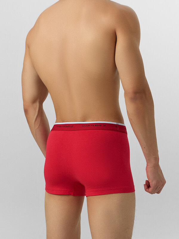 MARK FORMELLE Трусы 576045 411228-2 красный +Деды морозы на черном