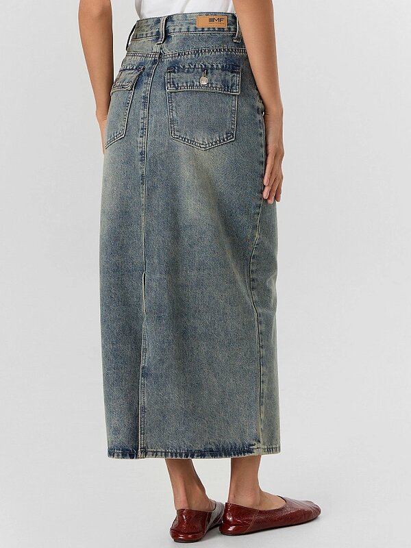 MARK FORMELLE Юбка 576053 2025-2DSK101-1t голубой +тинт