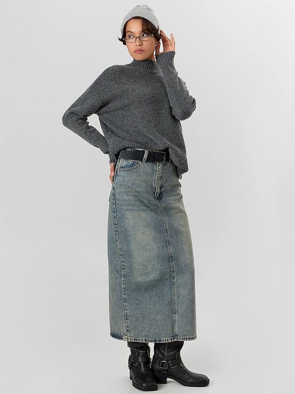 MARK FORMELLE Юбка 576053 2025-2DSK101-1t голубой +тинт