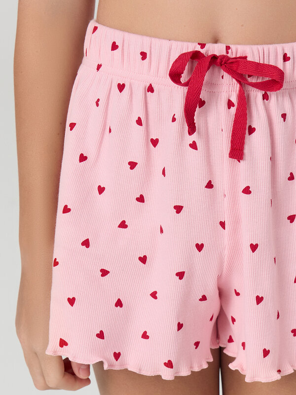 MARK FORMELLE Шорты 576054 537004 сердечки на розовом