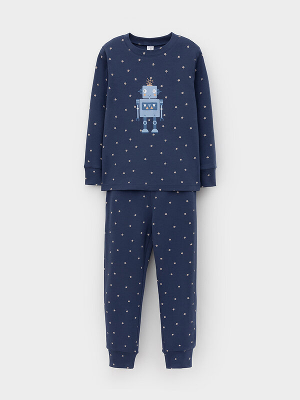 CROCKID Пижама 576068 К 1621 синий