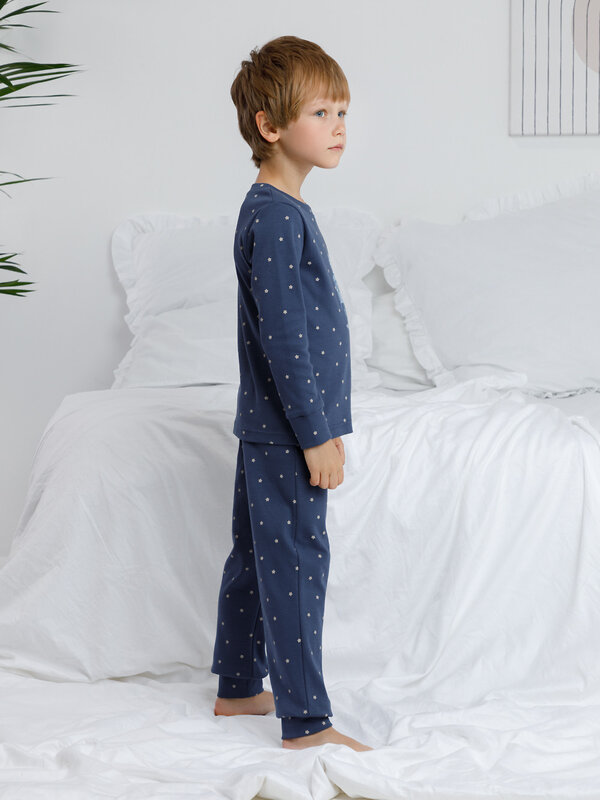 CROCKID Пижама 576068 К 1621 синий