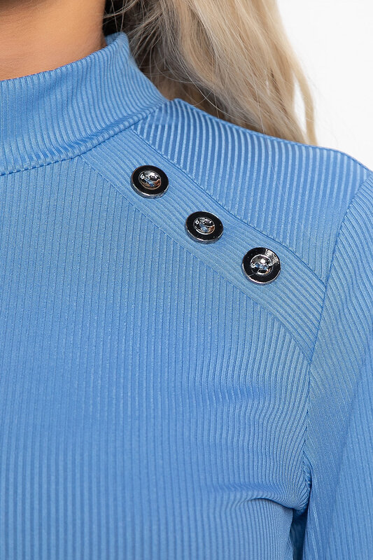 LT Collection Блуза 576074 Б14996-50М голубой