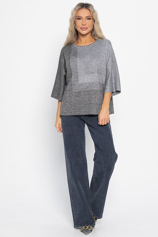 LT Collection Джемпер 576075 Б14999-4М серый