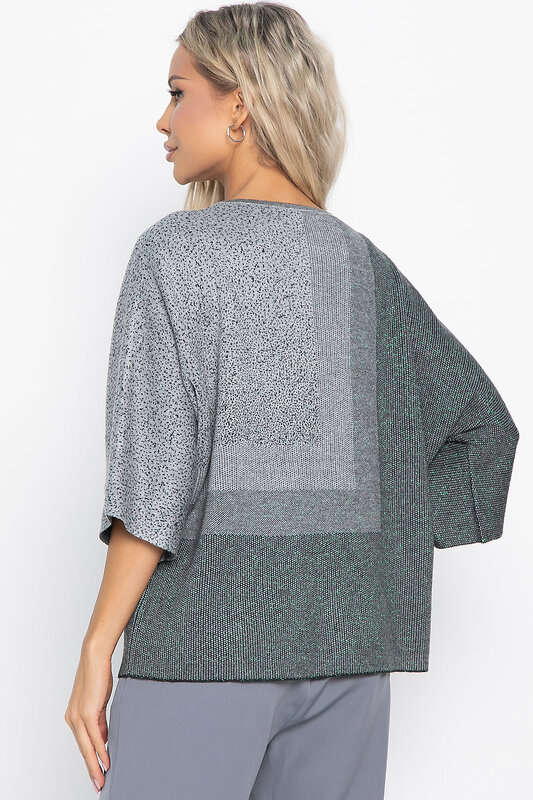 LT Collection Джемпер 576077 Б14998-4М серый