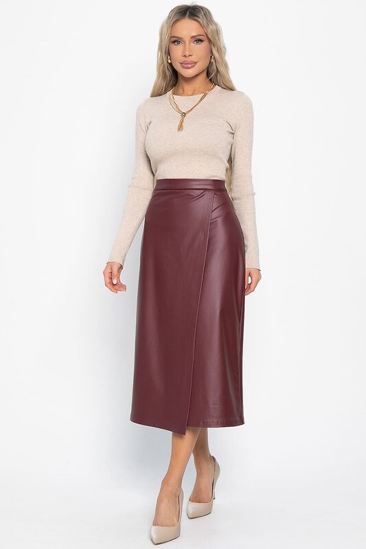 LT Collection Юбка 576079 Ю15014-25М бордовый