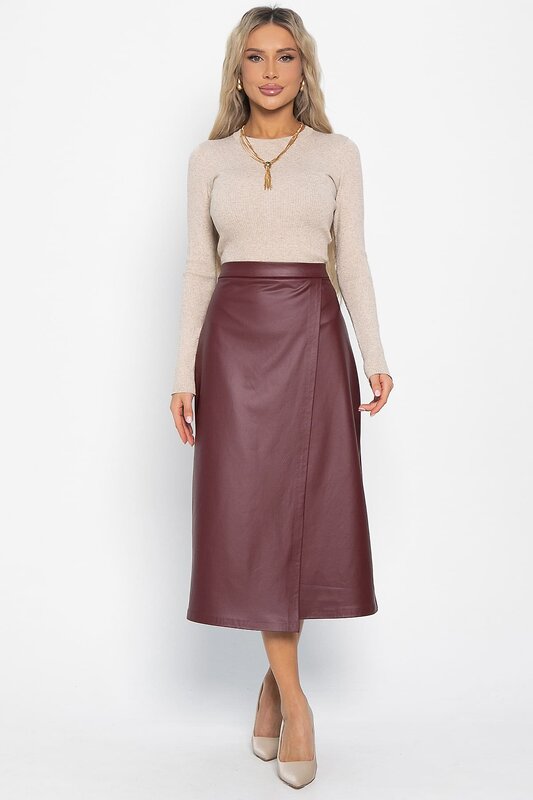 LT Collection Юбка 576079 Ю15014-25М бордовый