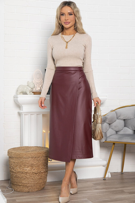 LT Collection Юбка 576079 Ю15014-25М бордовый