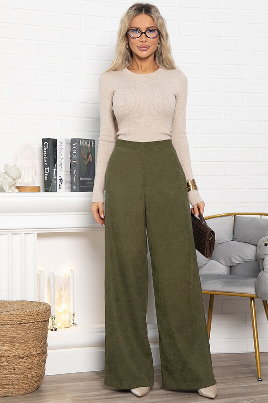 LT Collection Брюки 576080 Б15018-10М зеленый