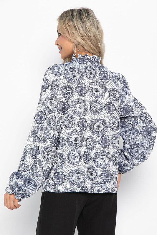 LT Collection Блуза 576081 Б15016-18М серый