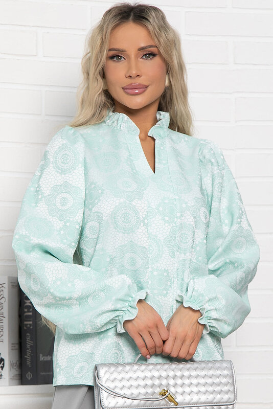 LT Collection Блуза 576085 Б15017-18М мятный