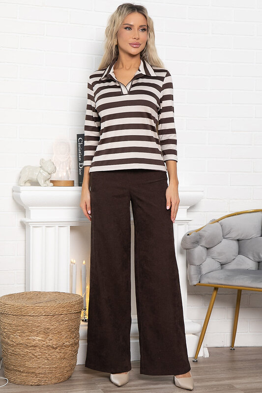 LT Collection Костюм 576086 К15020-10М коричневый/бежевый