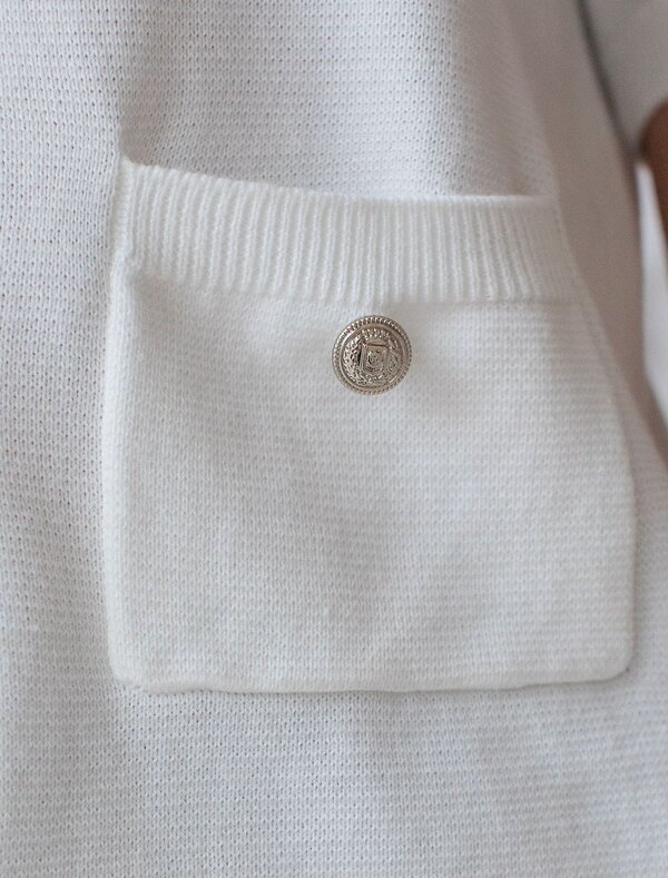 VILATTE Кардиган 576087 D31.151 белый