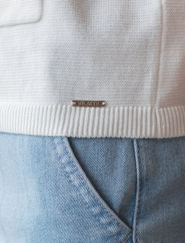 VILATTE Кардиган 576087 D31.151 белый