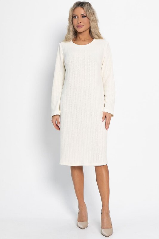 LT Collection Платье 576089 П15026-25М молочный