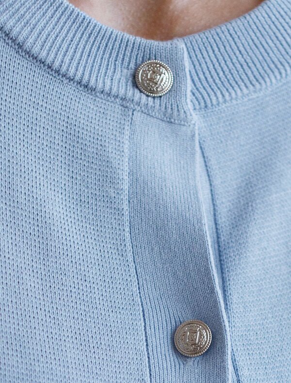 VILATTE Кардиган 576091 D31.151 светло-голубой