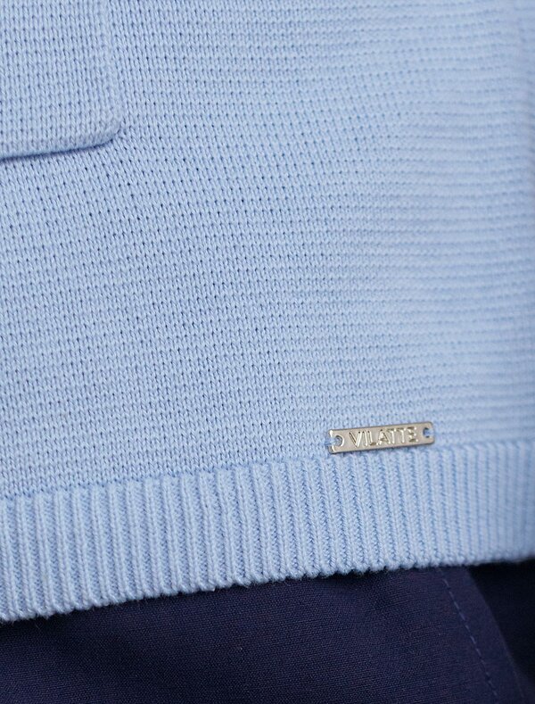 VILATTE Кардиган 576091 D31.151 светло-голубой