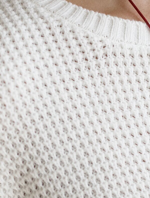 VILATTE Джемпер 576095 D39.379 белый