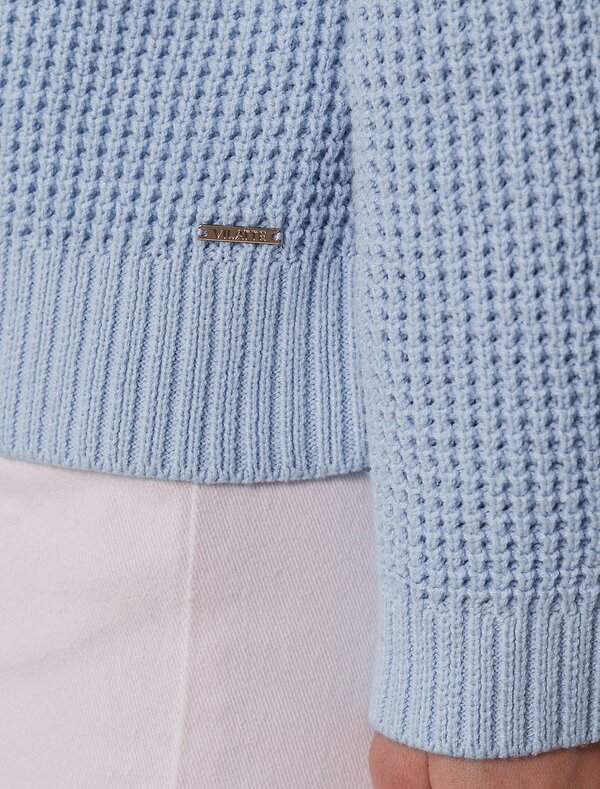 VILATTE Джемпер 576097 D39.379 светло-голубой