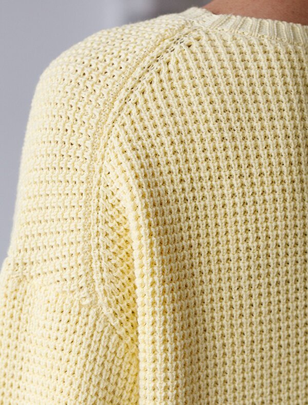 VILATTE Джемпер 576098 D39.379 светло-желтый