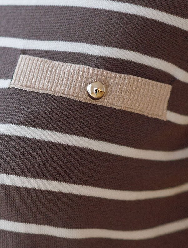 VILATTE Джемпер 576100 D39.386 кофейный