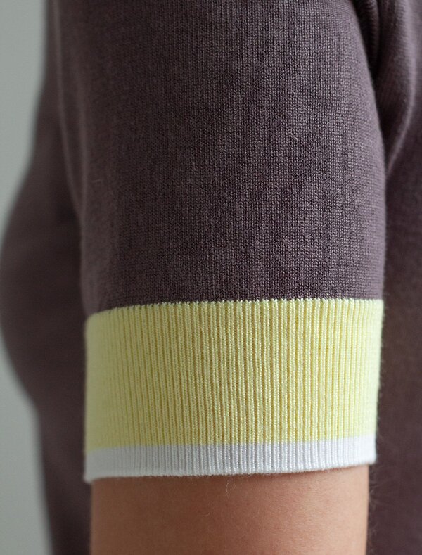 VILATTE Джемпер 576102 D39.387 кофейный