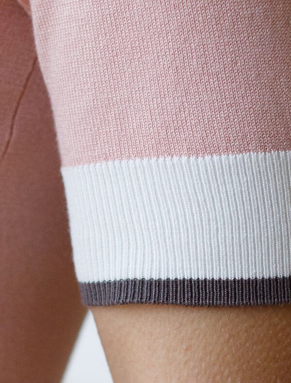 VILATTE Джемпер 576106 D39.387 светло-розовый