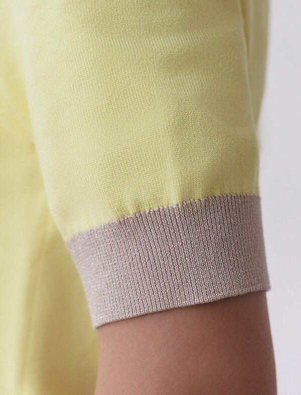 VILATTE Джемпер 576110 D39.388 лимонный