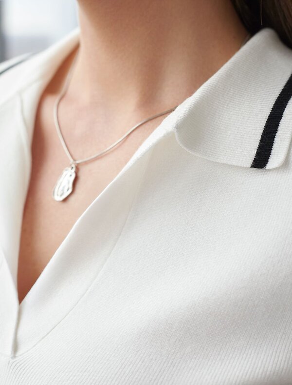 VILATTE Джемпер 576114 D39.389 белый