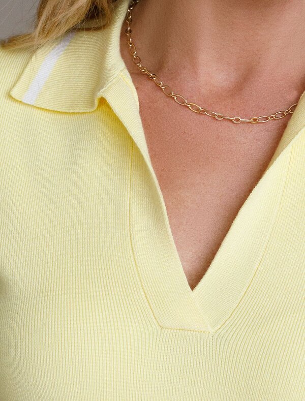 VILATTE Джемпер 576116 D39.389 лимонный