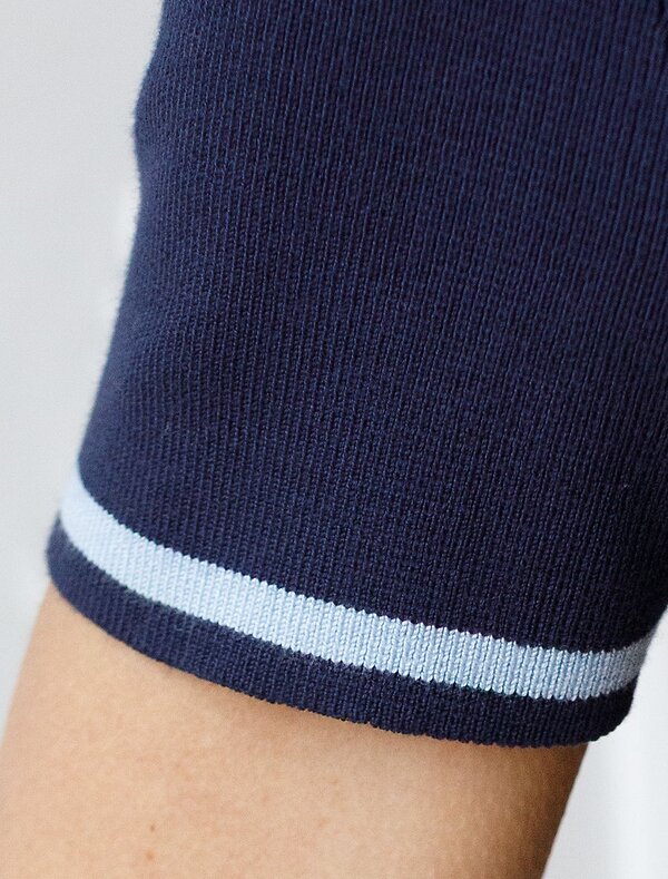 VILATTE Джемпер 576119 D39.389 темно-синий