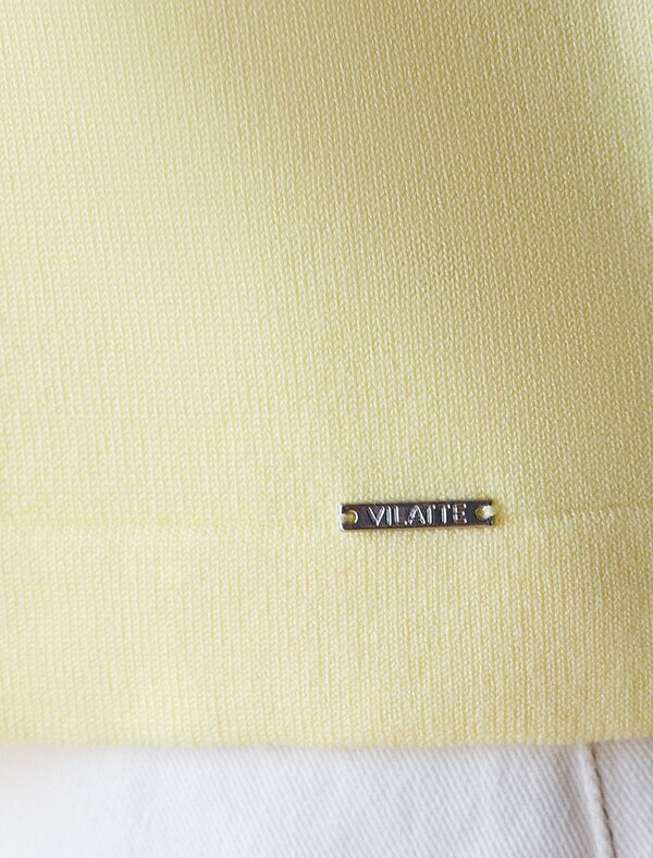 VILATTE Джемпер 576124 D39.403 лимонный
