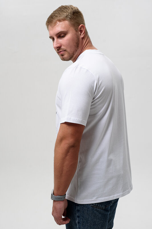 Натали Футболка 576148 8539 белый+рыбак