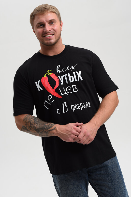 Натали Футболка 576151 8539 черный+перец